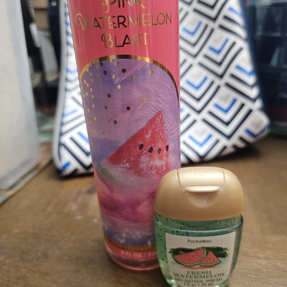 Bath & Body Works Pink Watermelon Duo